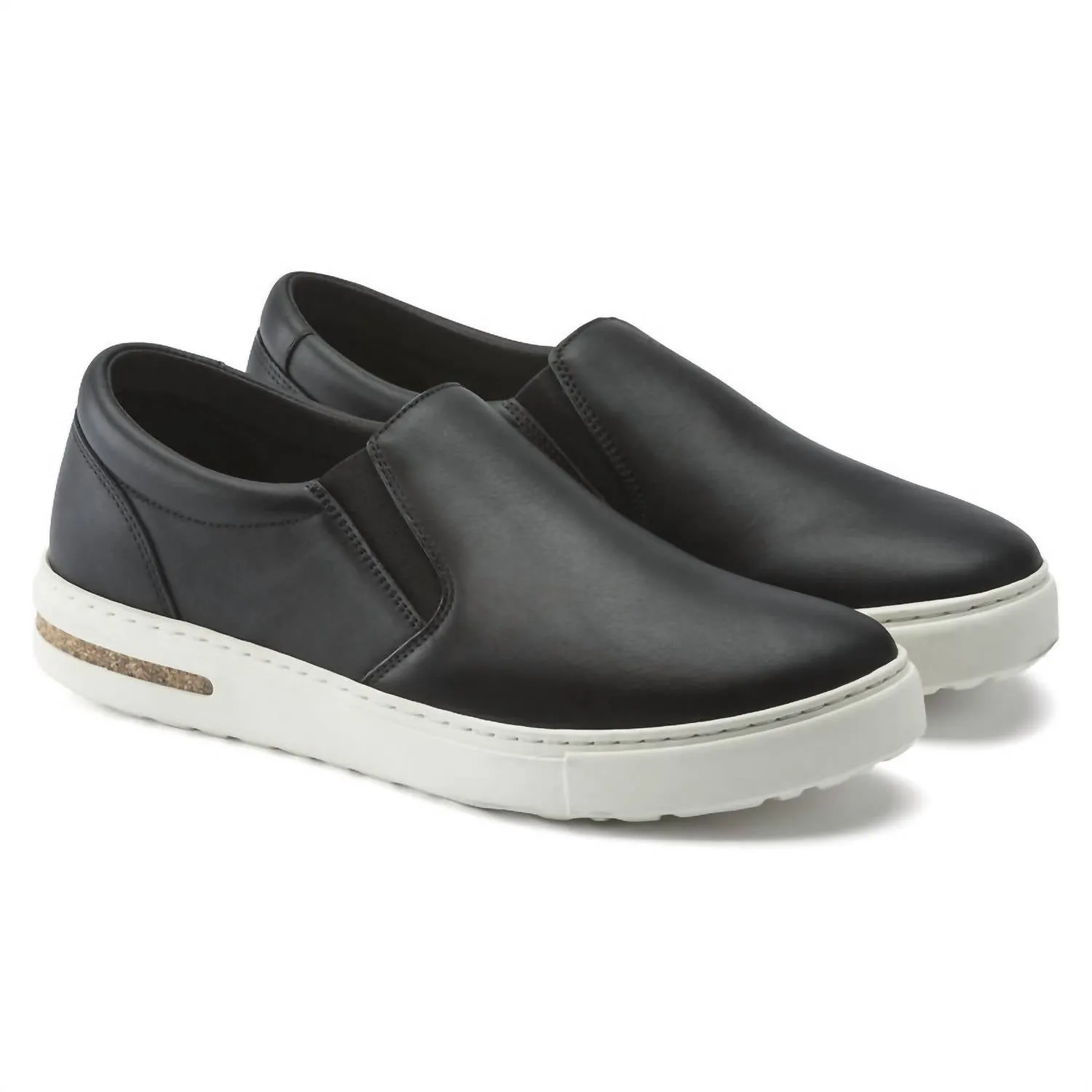 Chaussures en cuir Oswego pour femmes en noir
