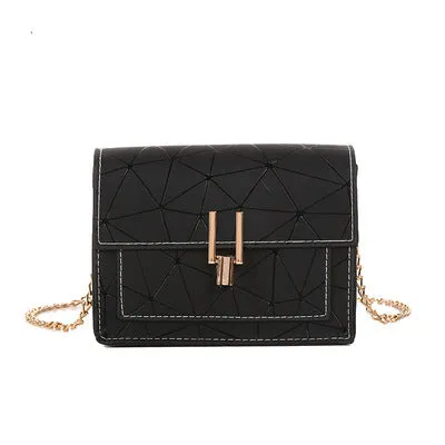 Sacs à bandoulière pour femmes 2020 nouvelle version coréenne du sac messager sac à main chaîne sauvage imprimé craquelé sauvage sac à bandoulière Fashion Nova Bags