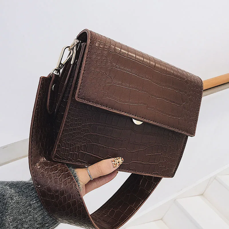 Sac à main de luxe pour femmes 2020 Nouvelle mode Haut de gamme en similicuir Sacs à main pour femmes Motif crocodile Sac bandoulière Messenger Mode Nova Bags