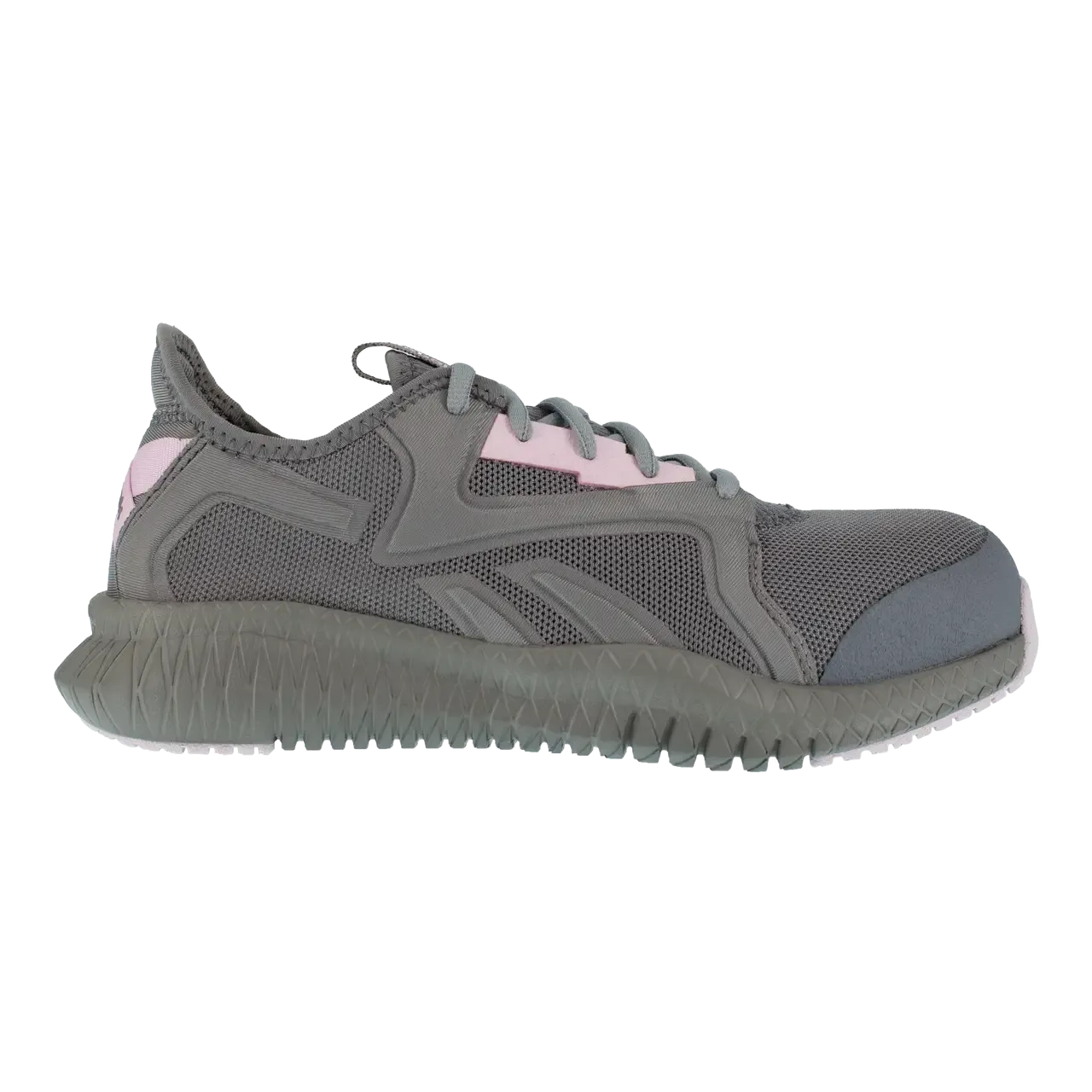 Chaussure de travail sportive Femme Flexagon 3.0 à embout composite Gris/Rose