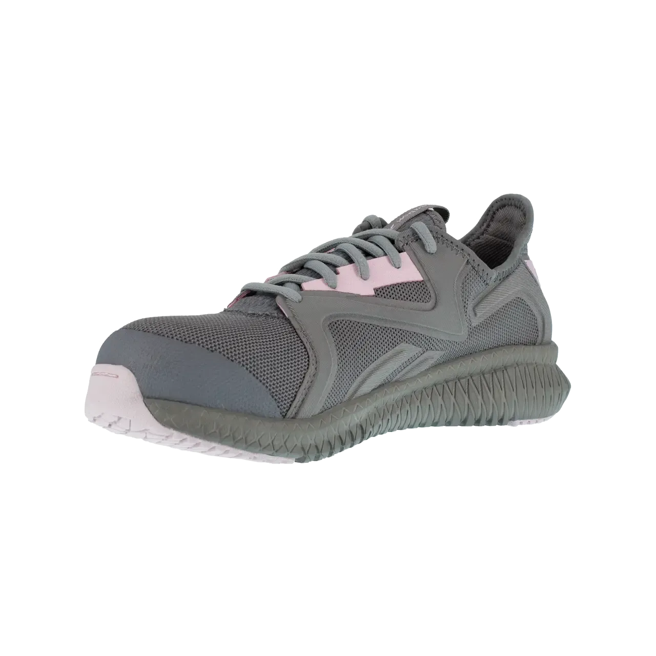 Chaussure de travail sportive Femme Flexagon 3.0 à embout composite Gris/Rose