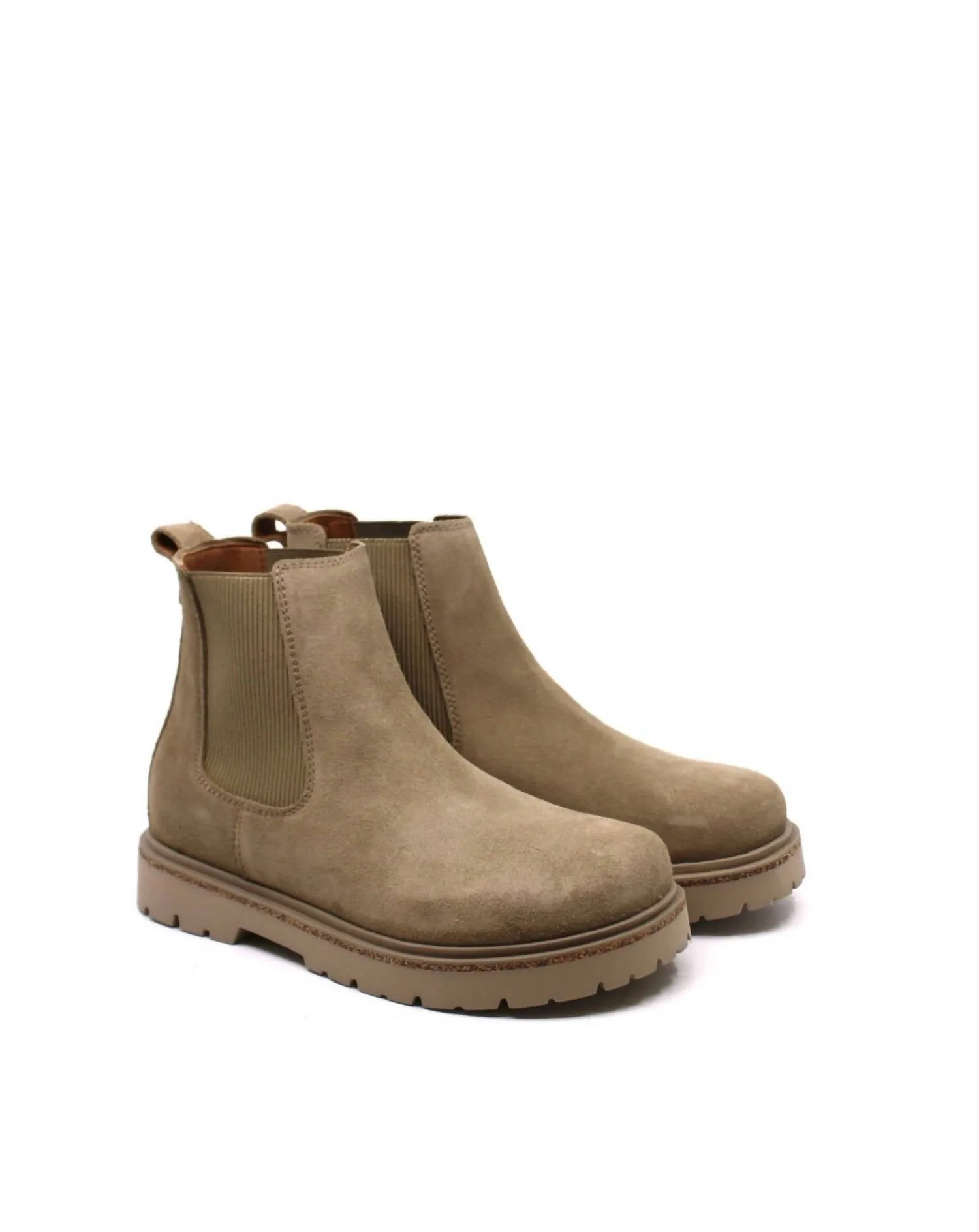 Botte Femme Highwood à Enfiler en Taupe