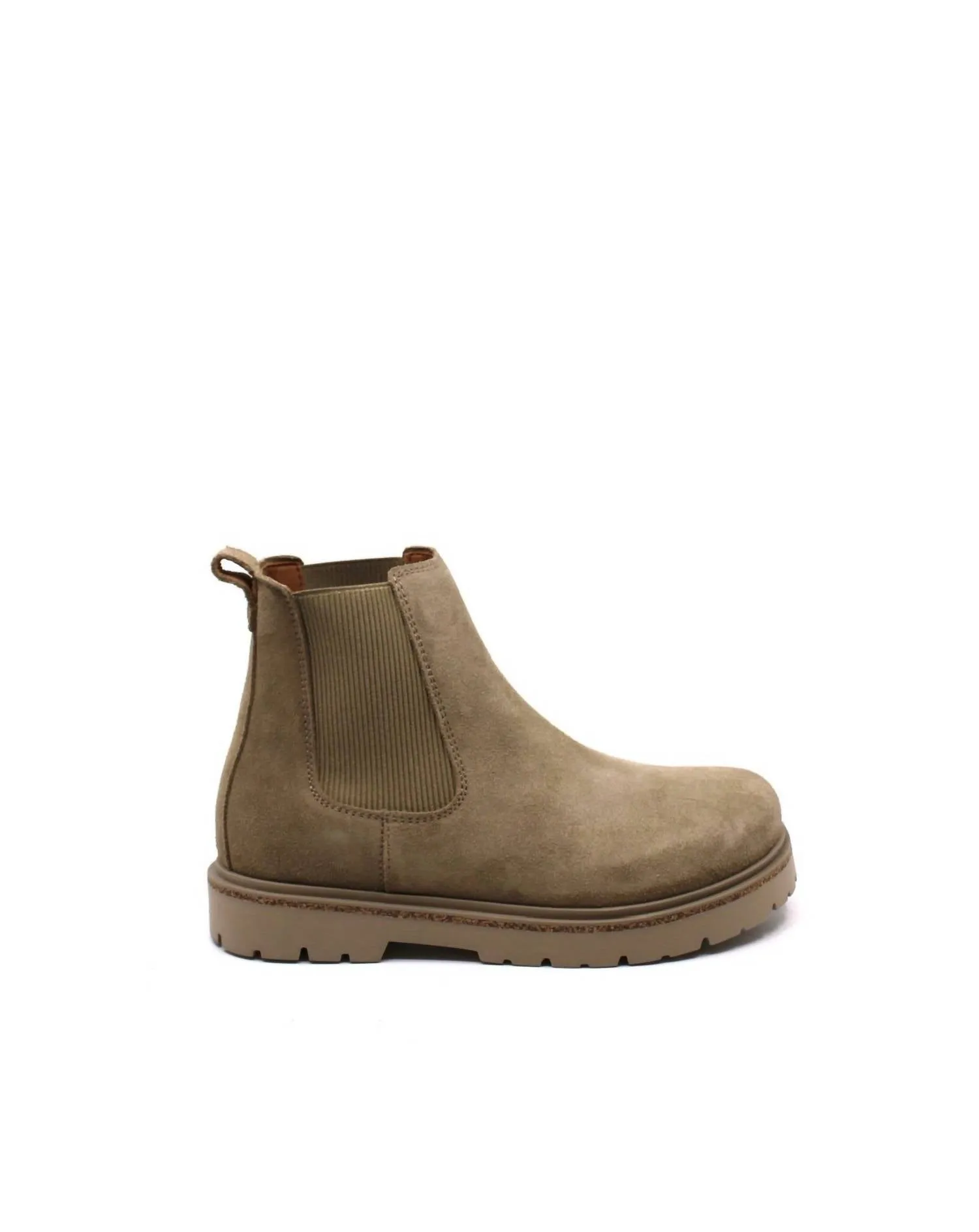 Botte Femme Highwood à Enfiler en Taupe