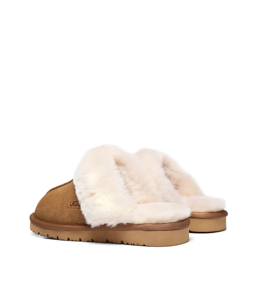 Chaussons UGG en fausse fourrure pour femmes