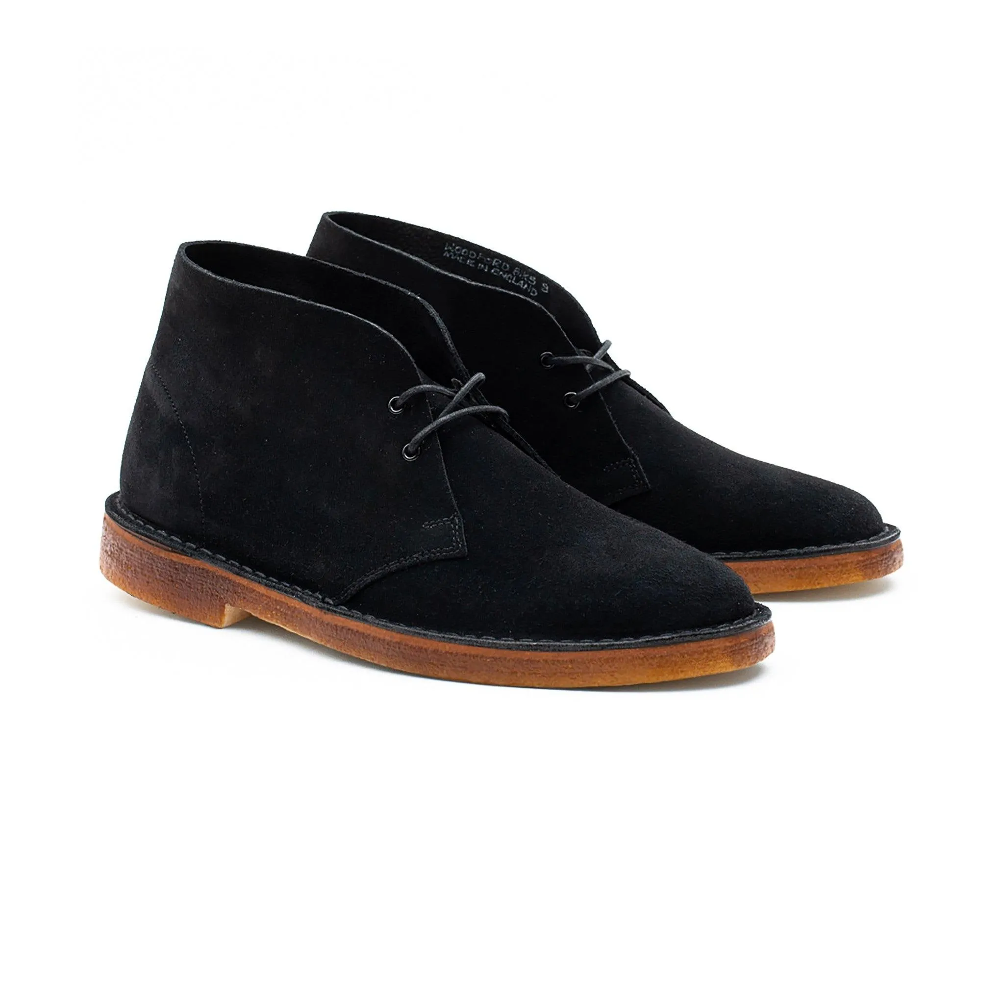 Botte Desert Woodford - Suédé Janus Veau Noir