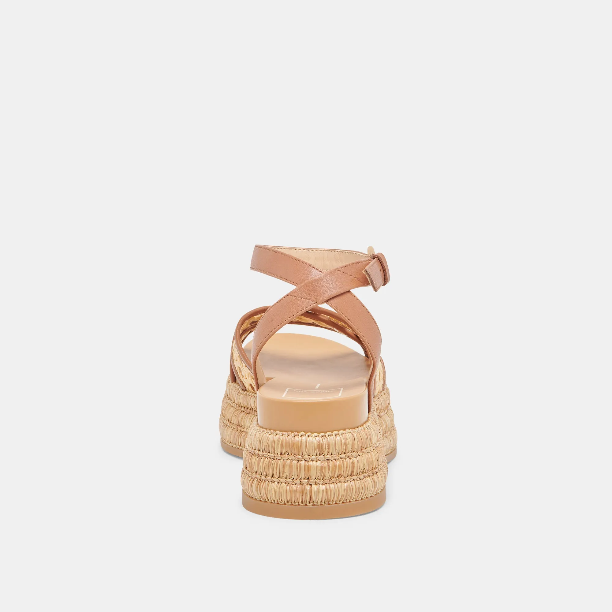 SANDALES WRILEY EN RAFFIA TISSÉ SADDLE