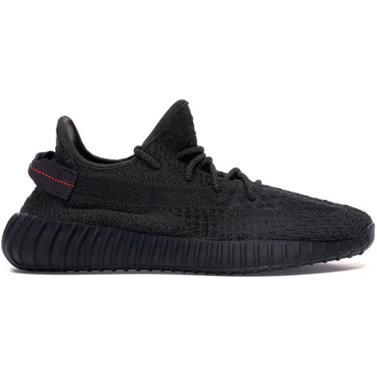 Yeezy Boost 350 V2 Réfléchissant Noir Noir Chaussures de Sport Adidas