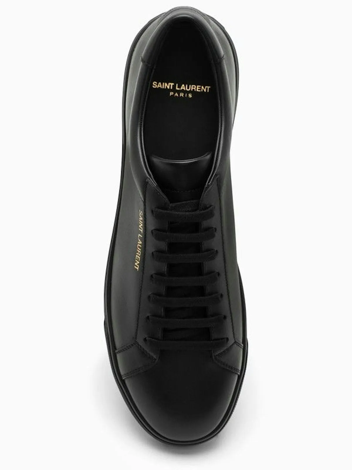 Sacs Ysl ET BASKETS ANDY À TIGE BASSE EN CUIR NOIR