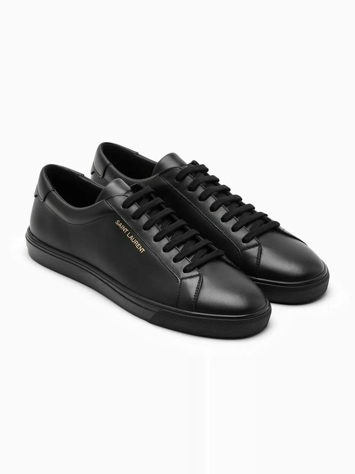 Sacs Ysl ET BASKETS ANDY À TIGE BASSE EN CUIR NOIR