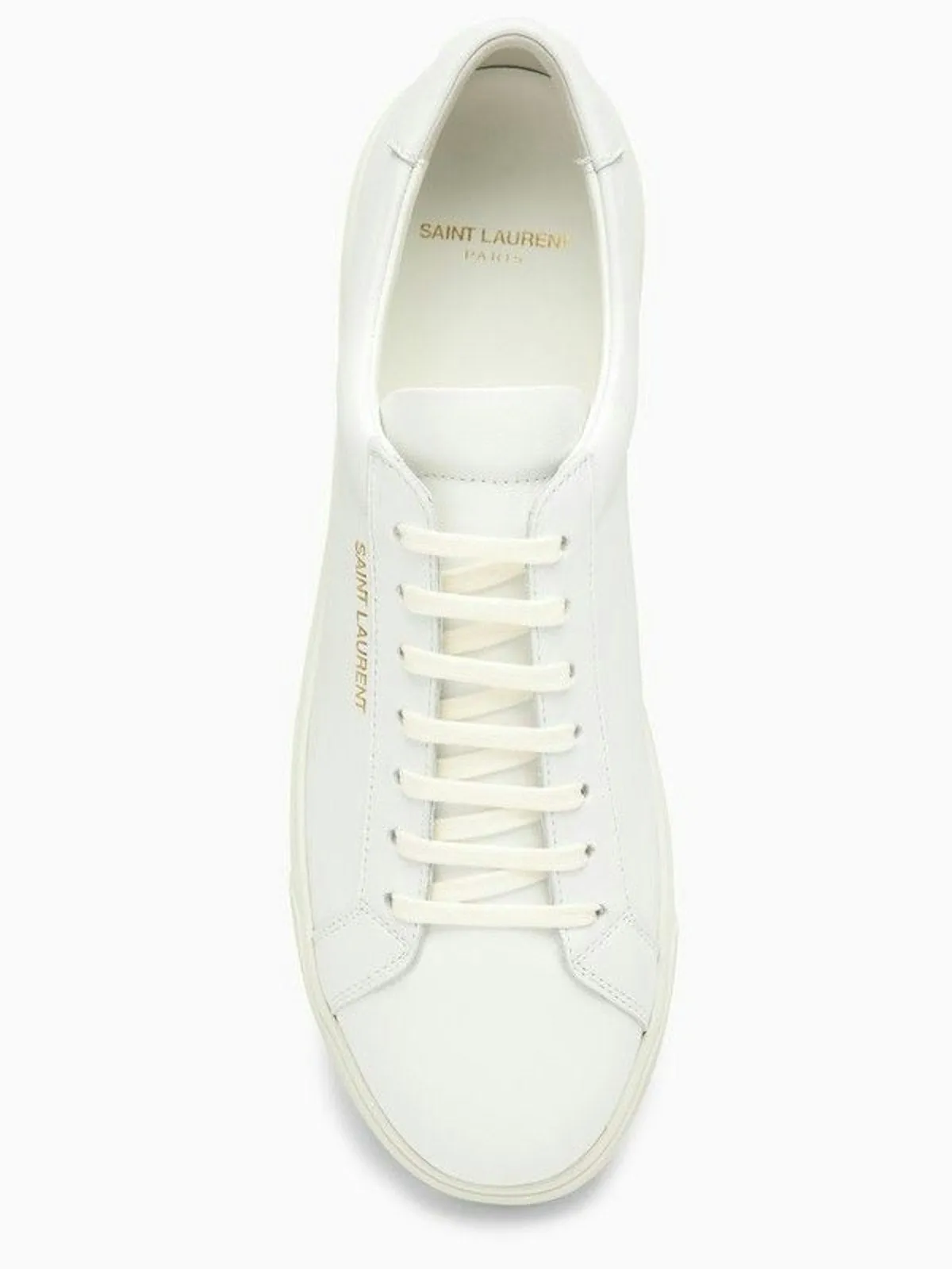 Ysl Bags ANDY WHITE LEATHER TRAINER