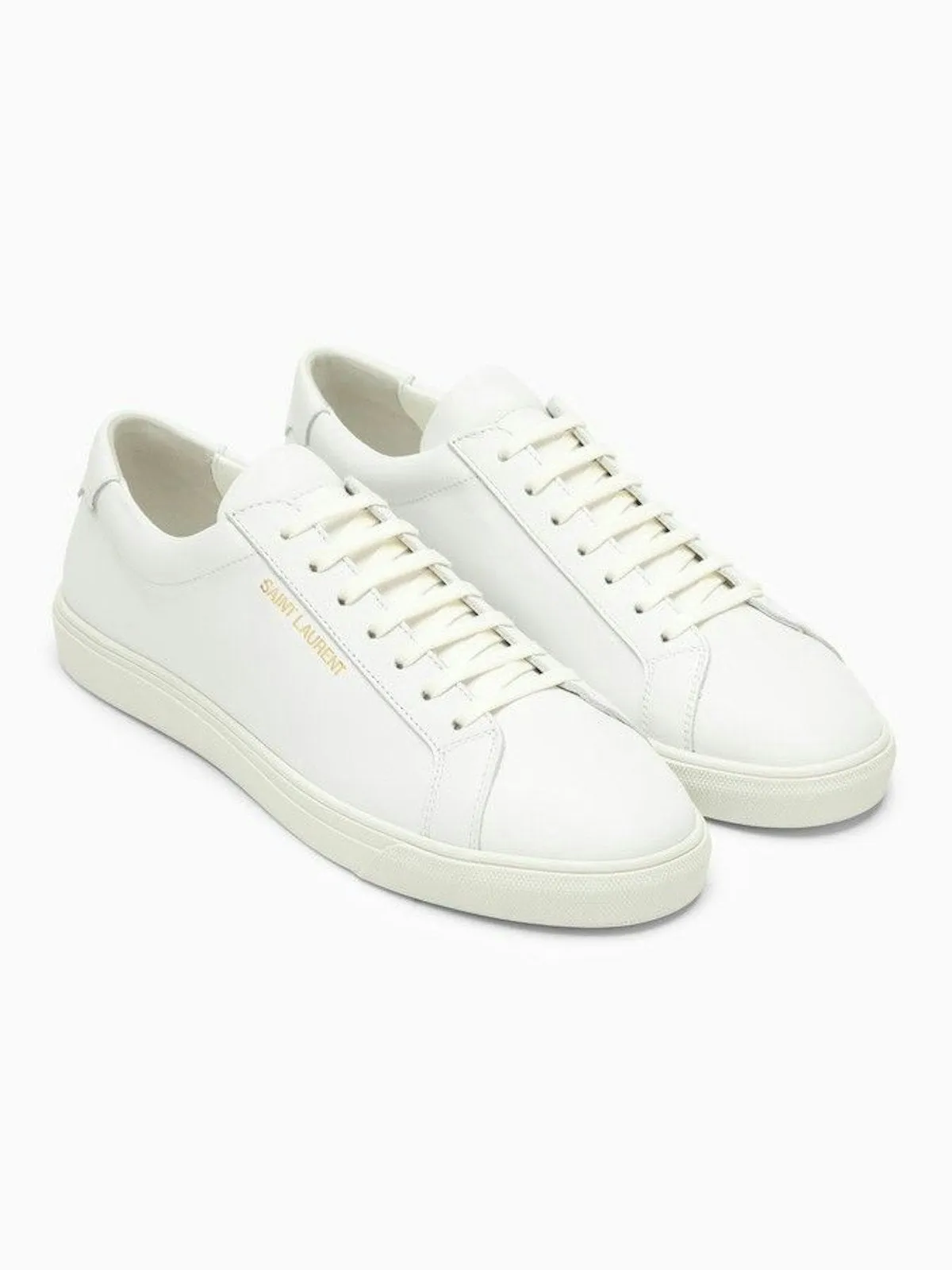Ysl Bags ANDY WHITE LEATHER TRAINER