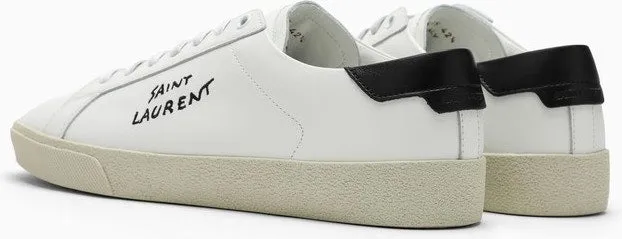 Baskets basses YSL avec logo brodé