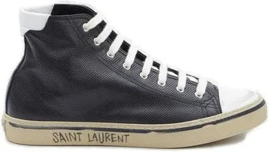 Baskets en cuir Ysl Bags Malibu à lacets