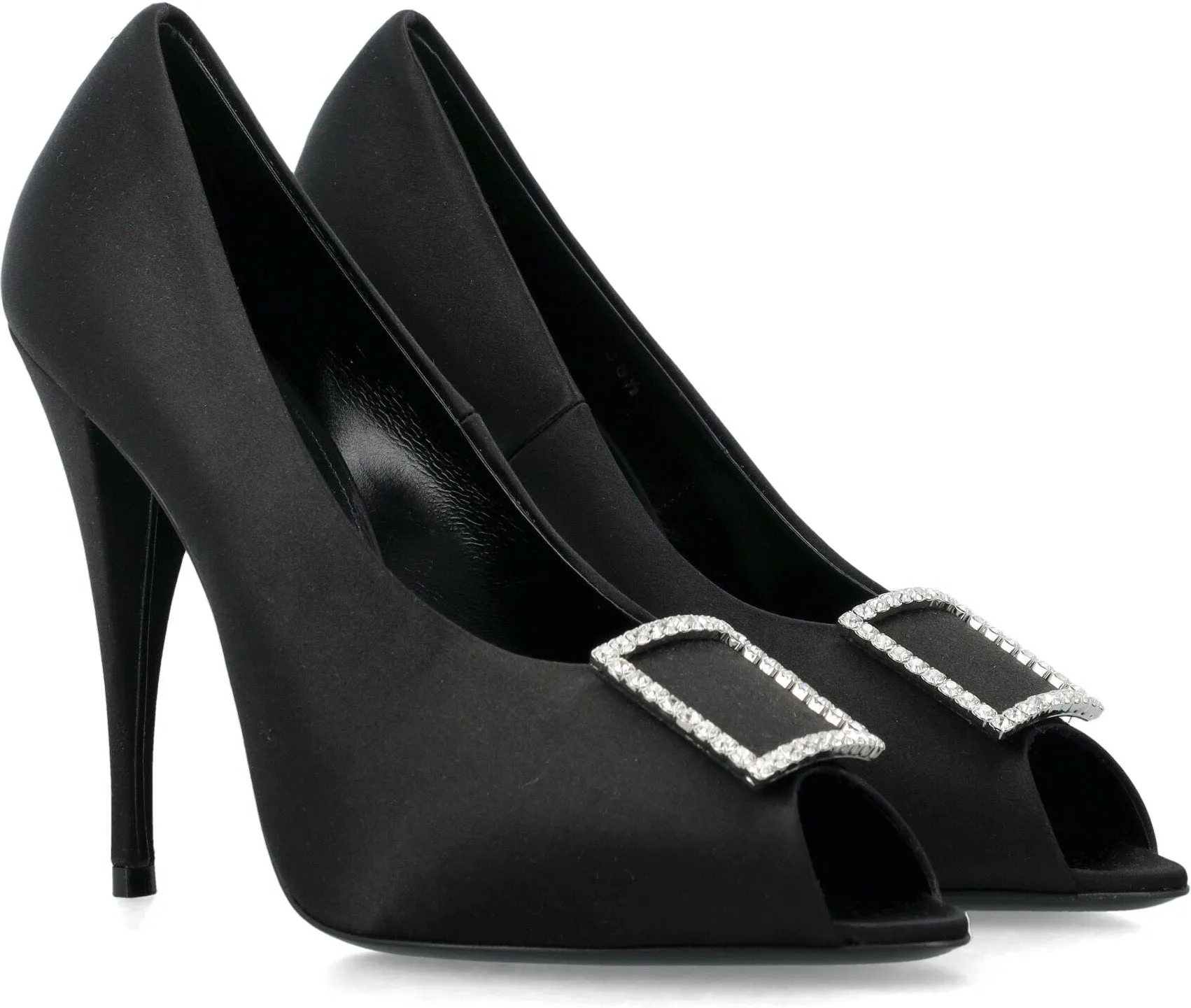 Ysl Sacs ESCARPINS PEEP EN CRÊPE SATIN