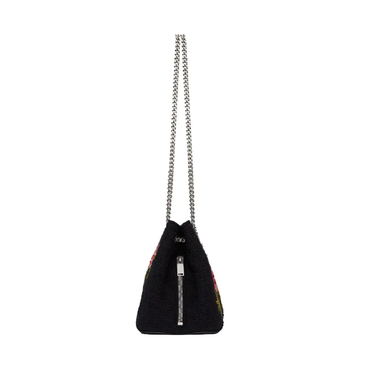 Sacs Ysl Saint Laurent Emmanuelle Seau Grunge Rose Point de Croix 425068