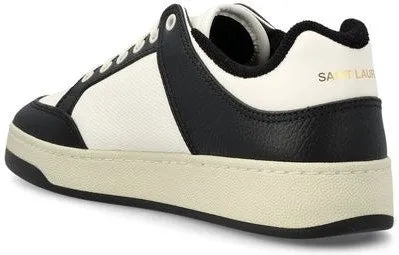Ysl Sacs SL/61 TRAINER EN CUIR NOIR/BLANC
