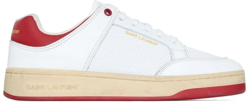 Ysl Bags SL/61 Basket en Cuir Blanc