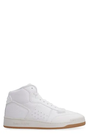 Ysl Bags SL/80 LEATHER HIGH-TOP SNEAKERS
