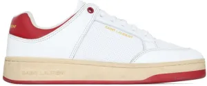 Ysl Bags WHITE CALF LEATHER SL/61 SNEAKERS