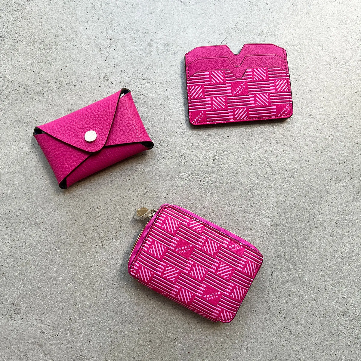 Porte-monnaie Zip Mini, Sacs Fuchsia Moreau