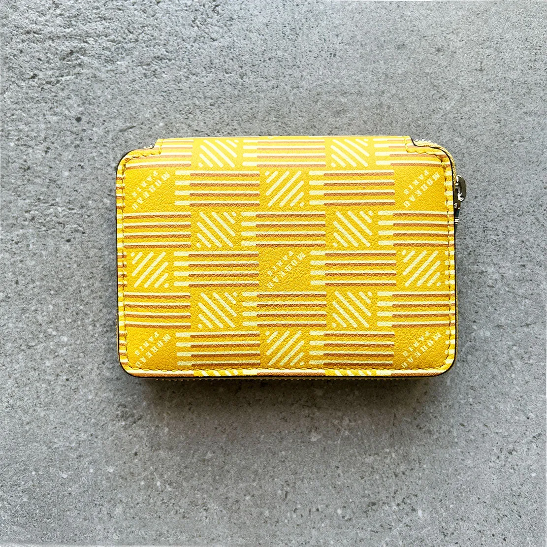 Porte-monnaie Zip Mini, Sacs Moreau Jaune